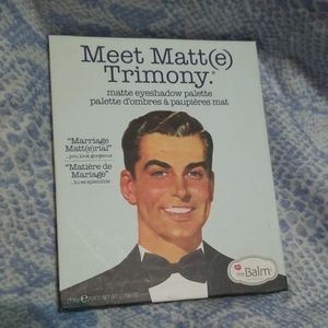 Thebalm Meet Matte Trimony eyeshadow palette balm